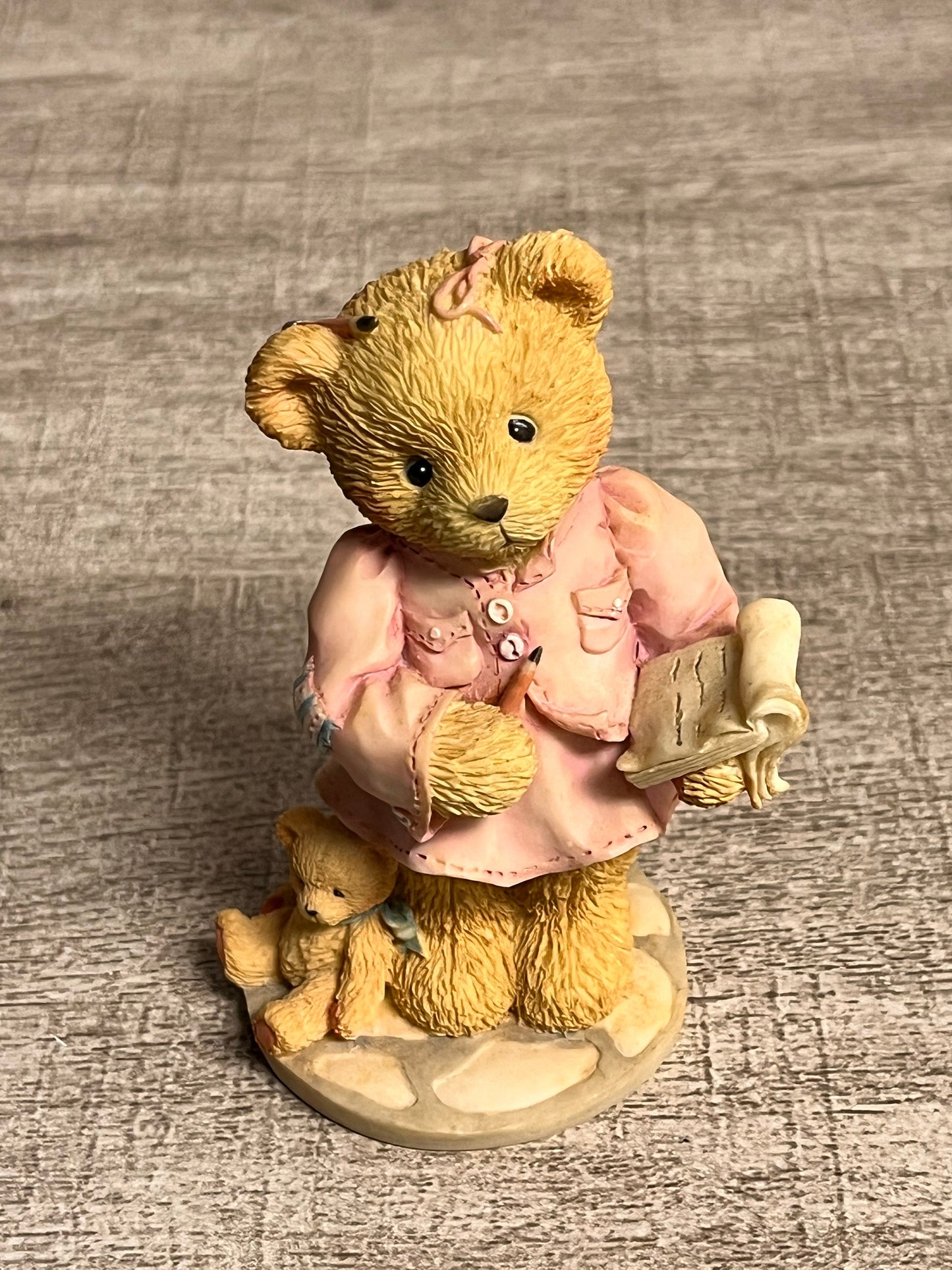 Cherished Teddies by Enesco 1995 Hilary Hugabear Town Registrar CT001