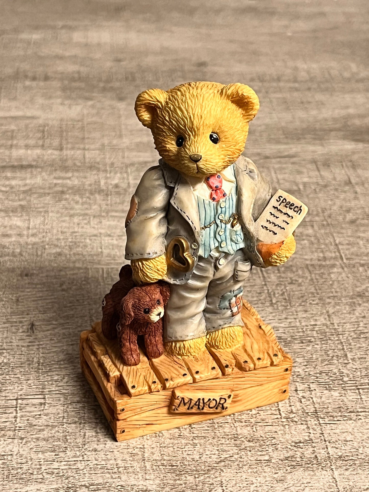 Cherished Teddies by Enesco 1994 Mayor Wilson T. Beary Membears Only CT951