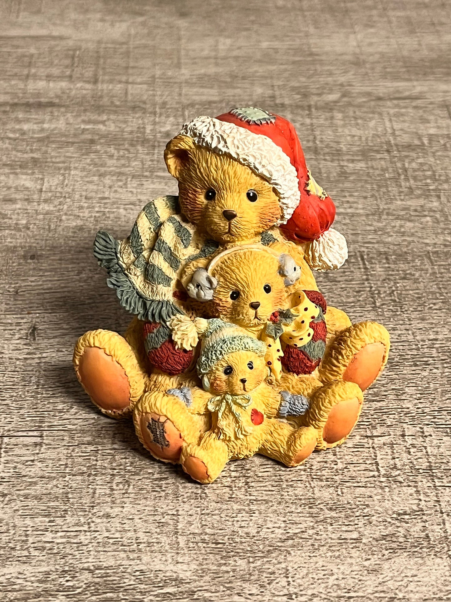 Cherished Teddies by Enesco 1992 Theodore, Samantha & Tyler 950769