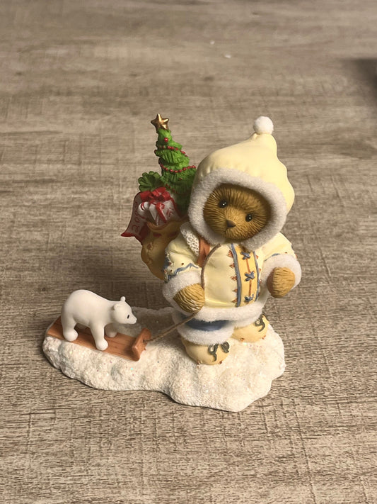 Cherished Teddies by Enesco 2009 Nansen Bringing Special Gifts of the Season 4013419