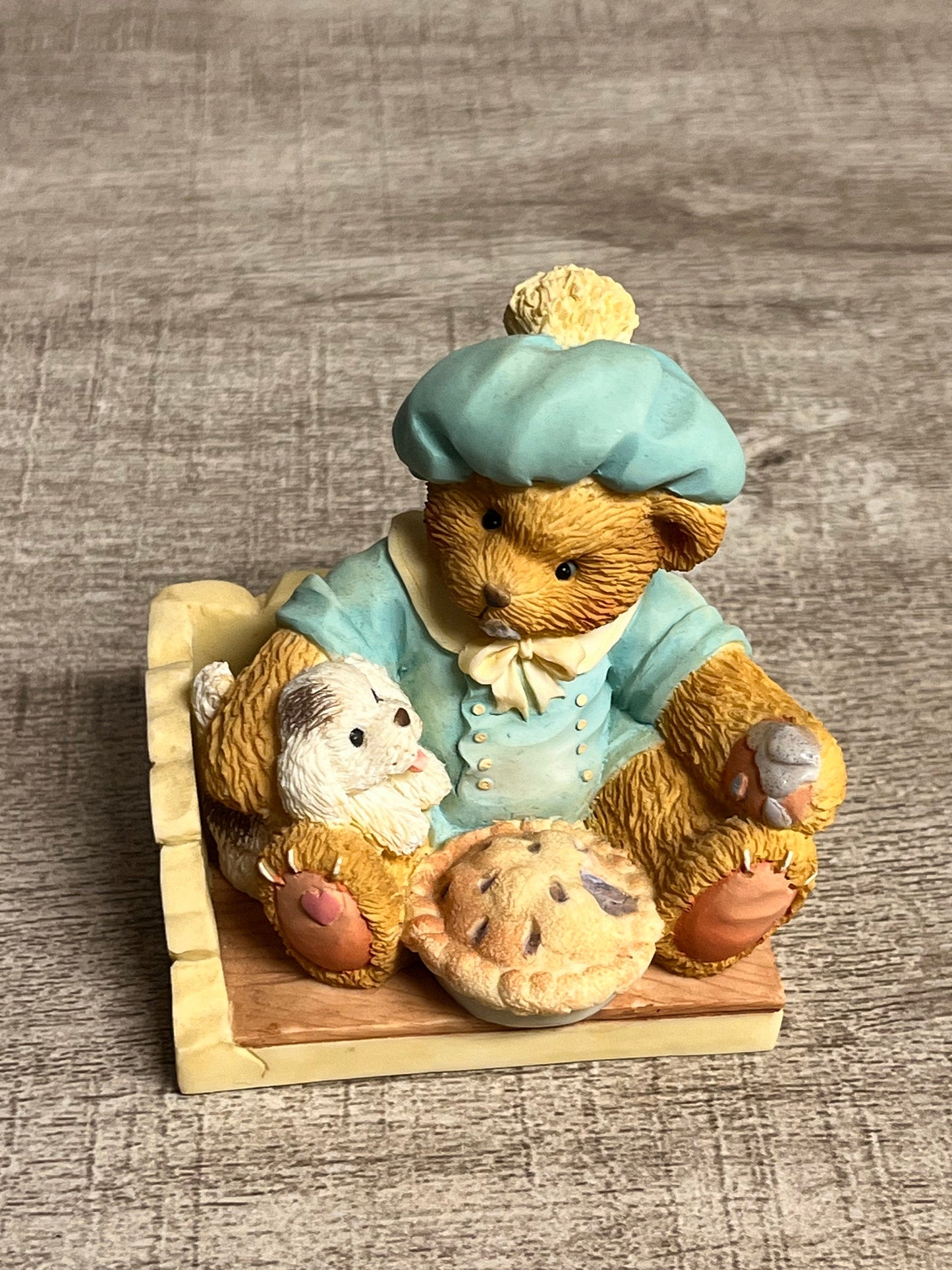 Cherished Teddies by Enesco 1993 I'm Plum Happy You're My Friend 624780