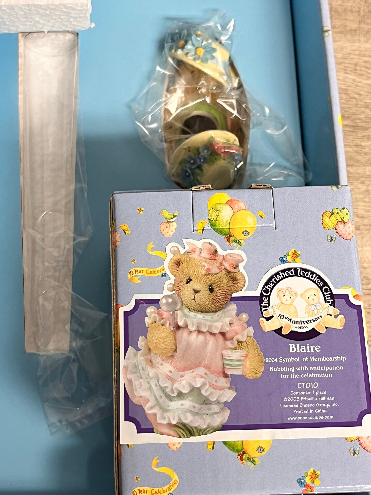 Cherished Teddies by Enesco 2004 Membearship Set