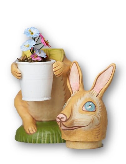 New Lori Mitchell Design 9.5" Bunny Boy 43029