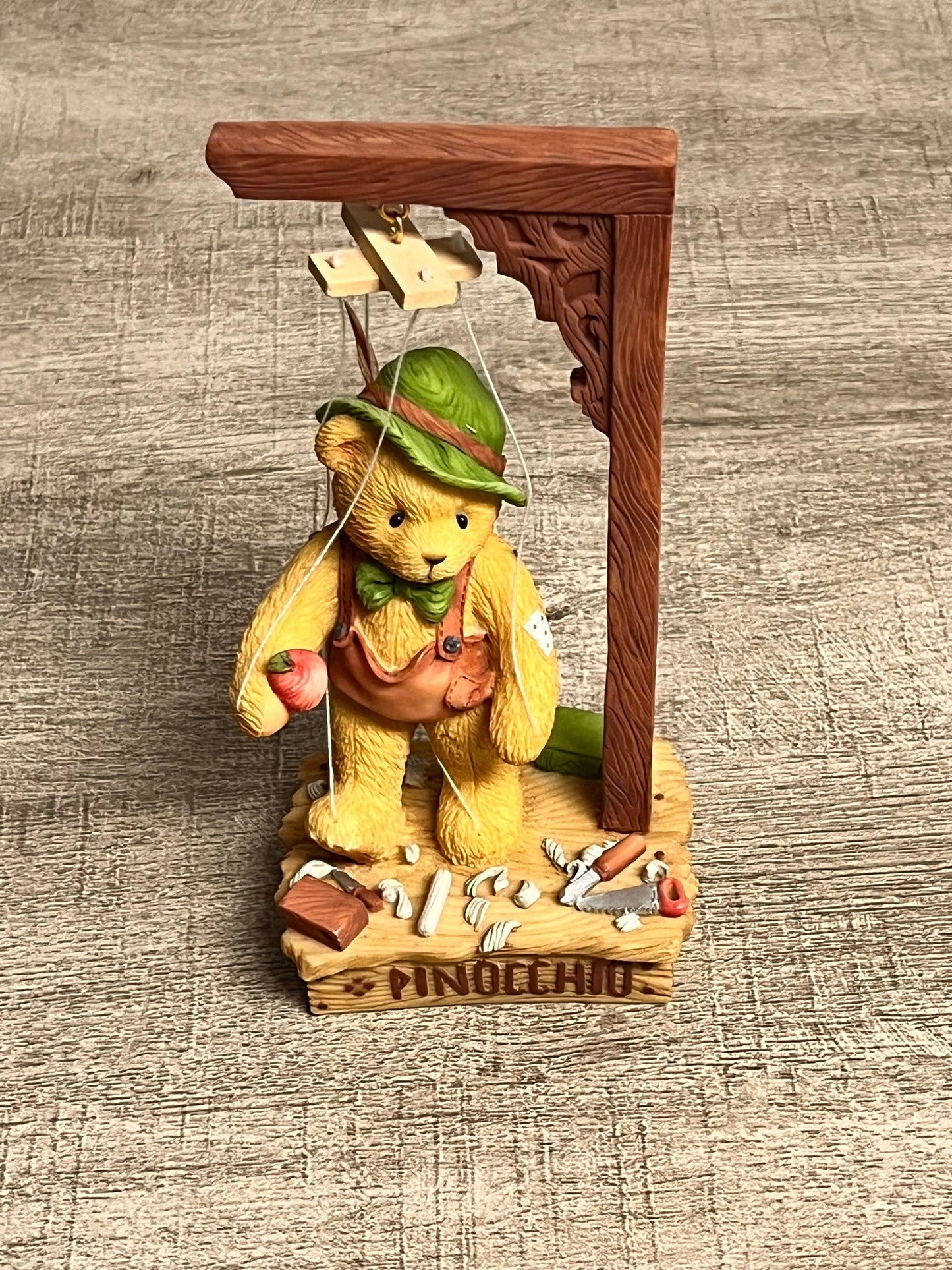 Cherished Teddies by Enesco 1998 Pinocchio You&#39;ve Got My Heart On A String 476463