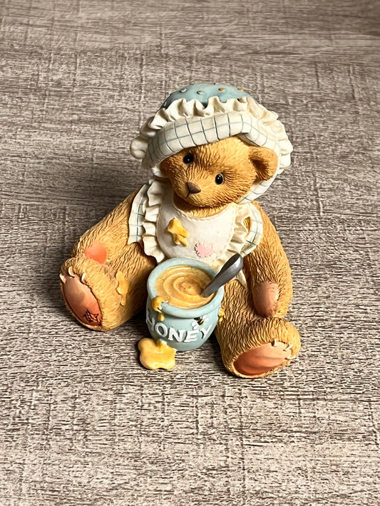 Cherished Teddies by Enesco 1997 KARA You're A Honey Of A Friend Adoption Center Event Figurine 265799