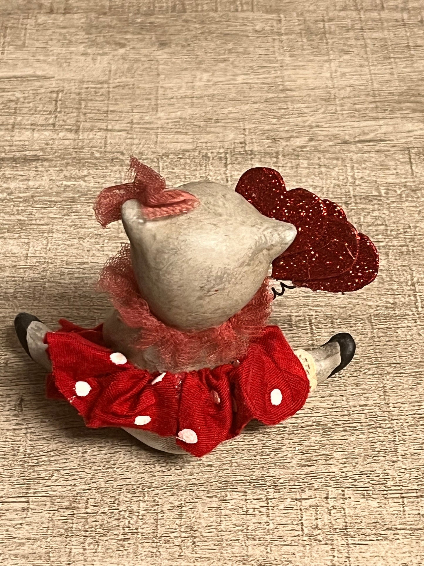 New Bethany Lowe Designs Inc. Valentine Calico Kitty  3.25" X 4.25" X 3"