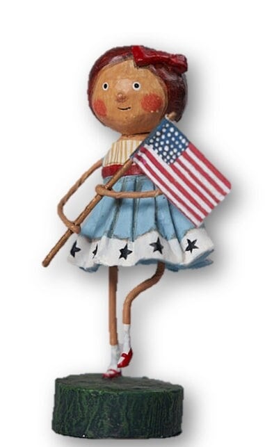 New Lori Mitchell Design 6" Little Betsy Ross 20105