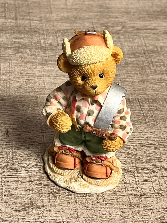 Cherished Teddies by Enesco 1996 Preston - Canada Riding Across The Great White North 216739