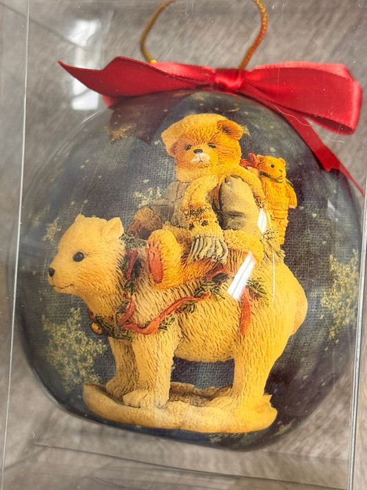 New Cherished Teddies by Enesco 1996 3"Eric Ball Ornament 282308