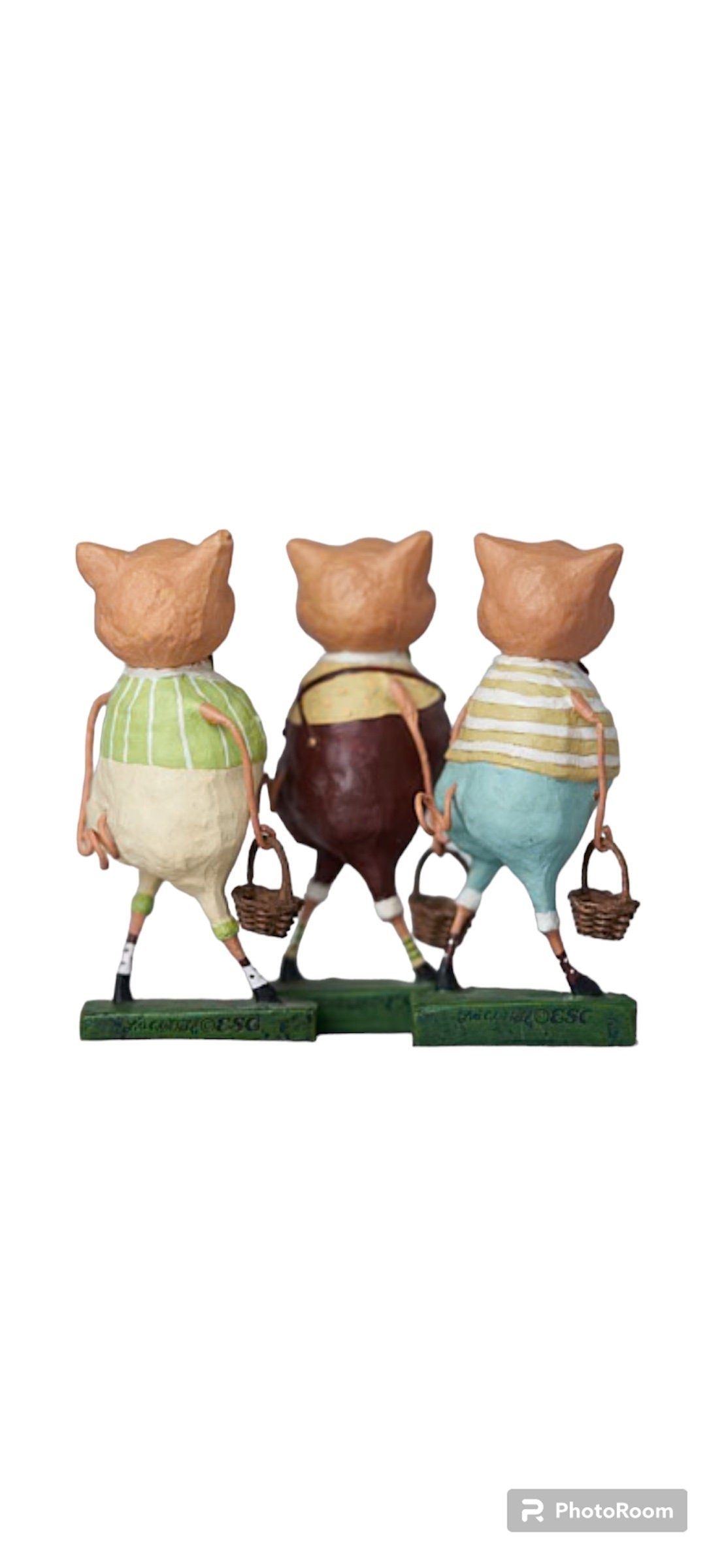 New Lori Mitchell Design - Three Lil Pigs - 11066 Set of Three