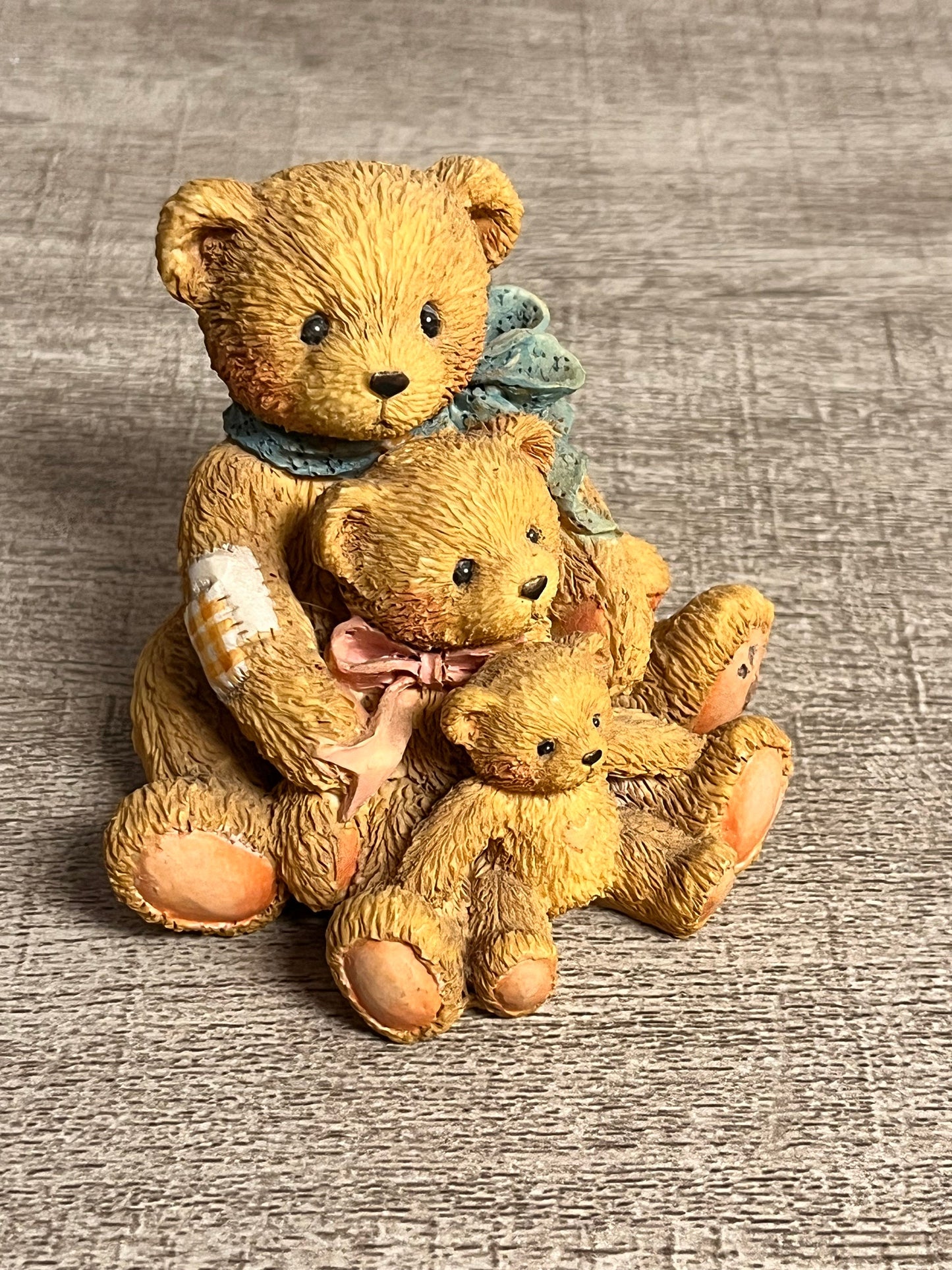 Cherished Teddies by Enesco Theadore, Samantha and Tyler Friends Come In All Sizes 950505