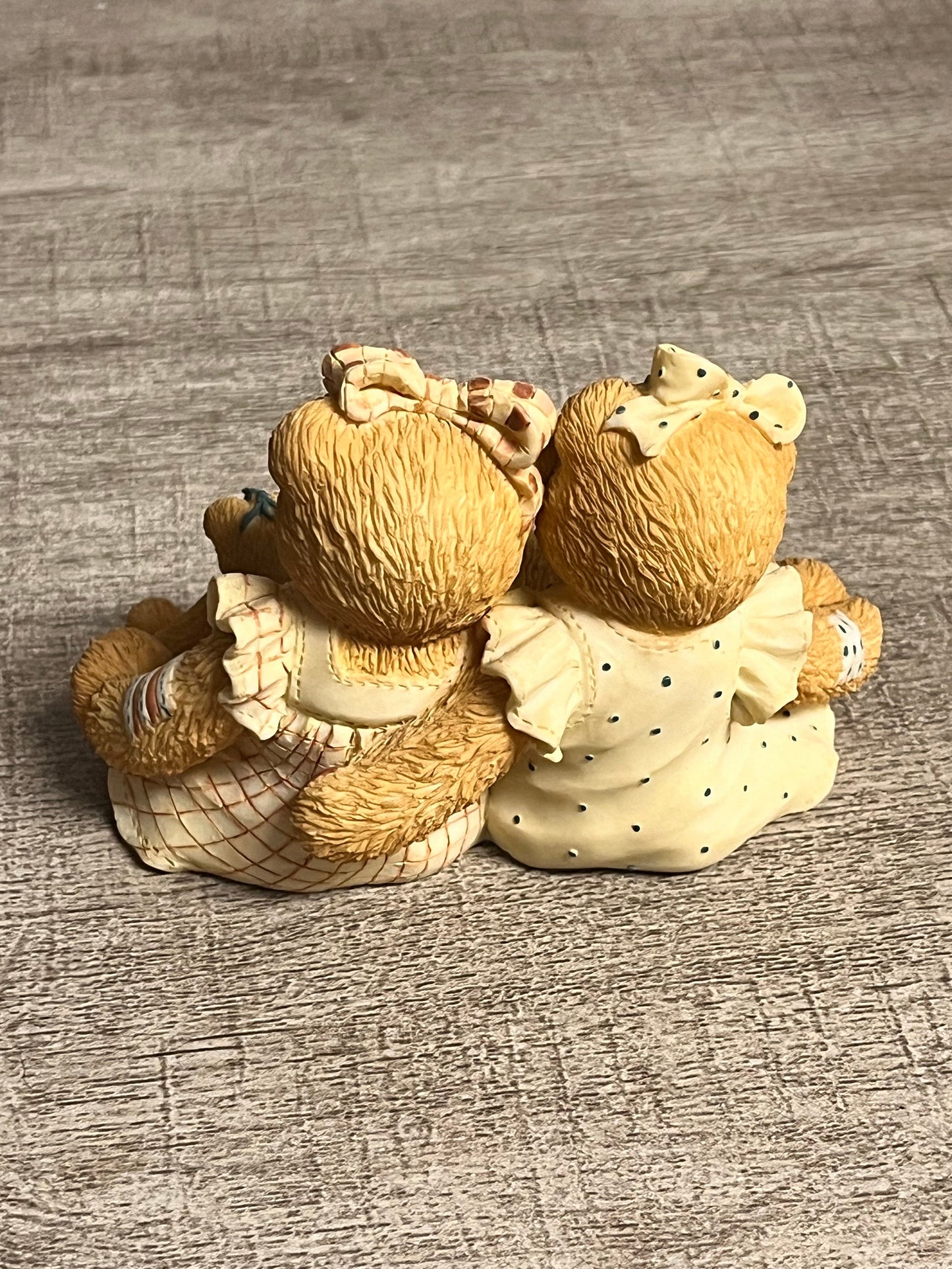 Cherished Teddies by Enesco 1995 Allison and Alexandria 127981