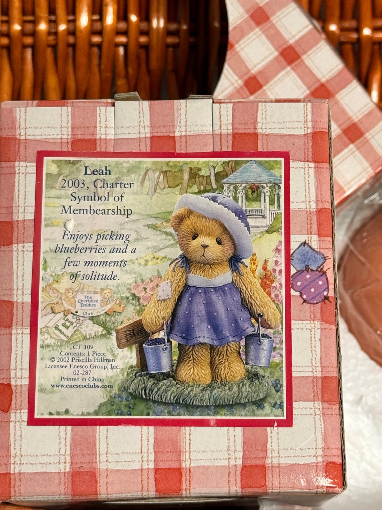 Cherished Teddies by Enesco 2003 Membearship Kit