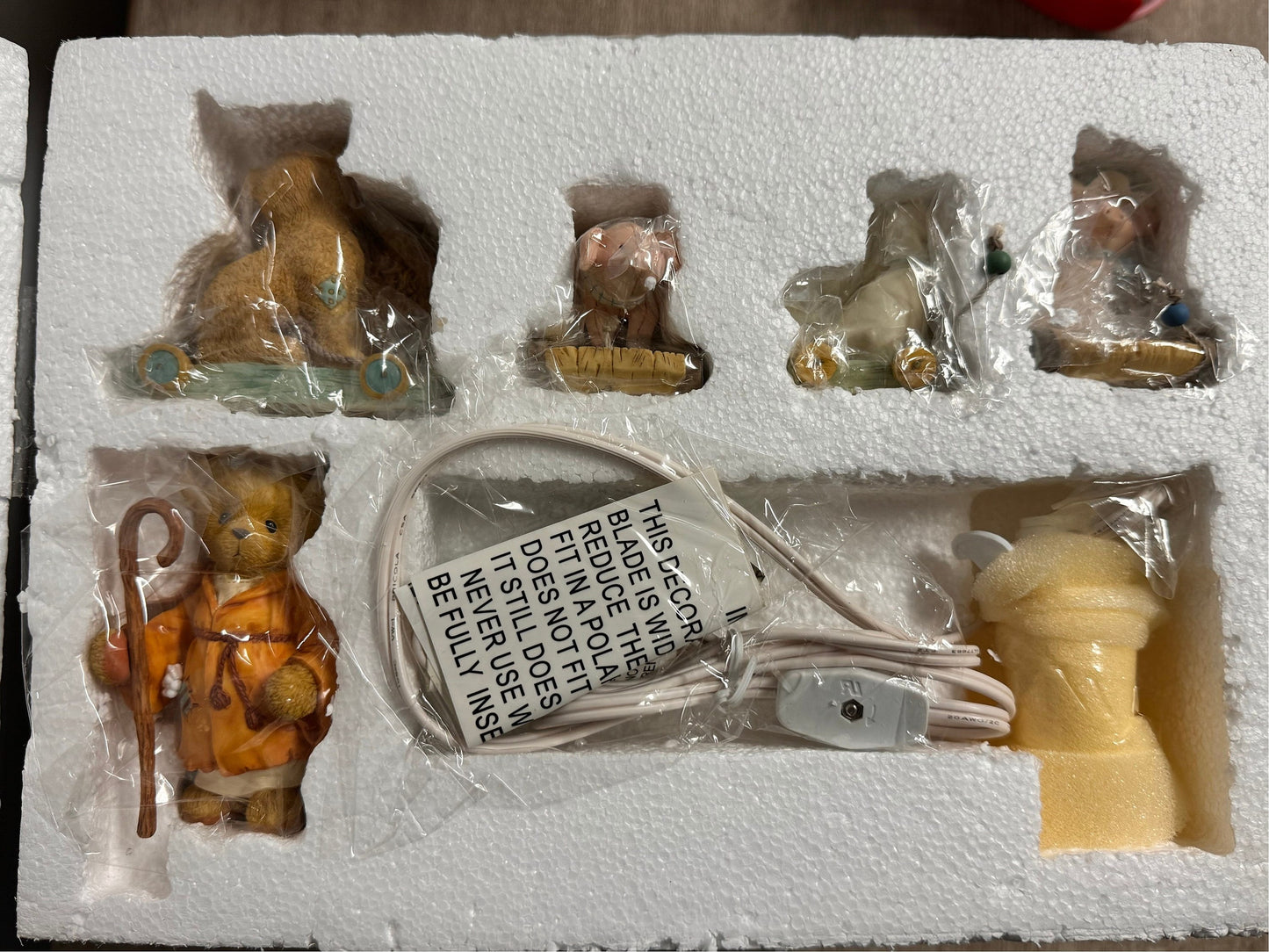 Cherished Teddies by Enesco 2001 Noah's Ark Set 100526