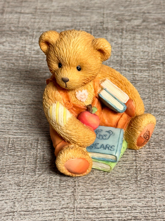 Cherished Teddies by Enesco 1993 School Day September Bear 914835