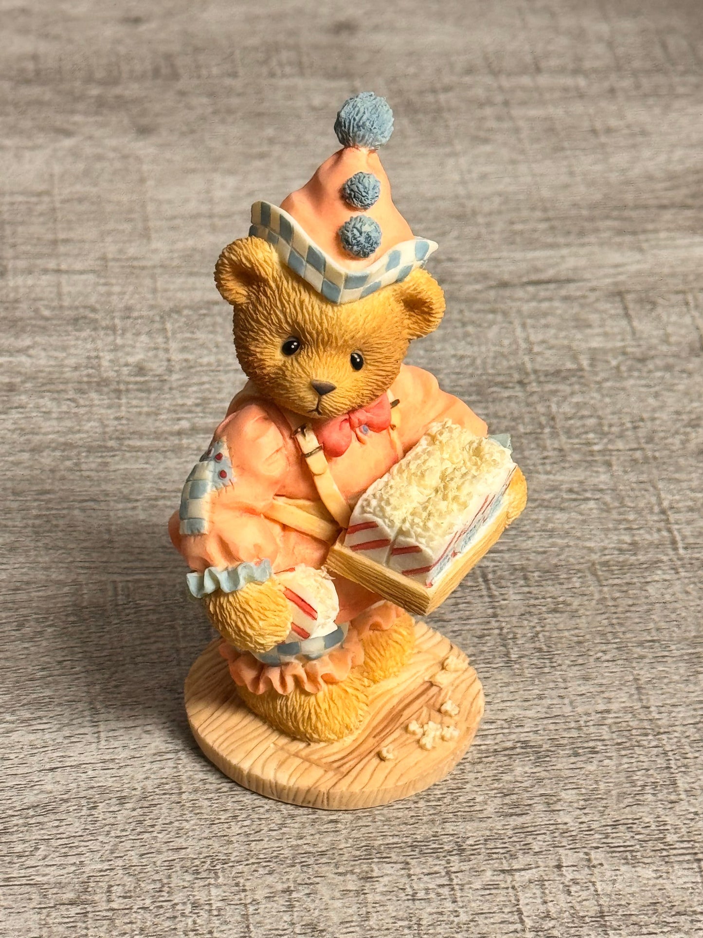 Cherished Teddies by Enesco 1996 Shelby Friendship Keeps You Popping 203572