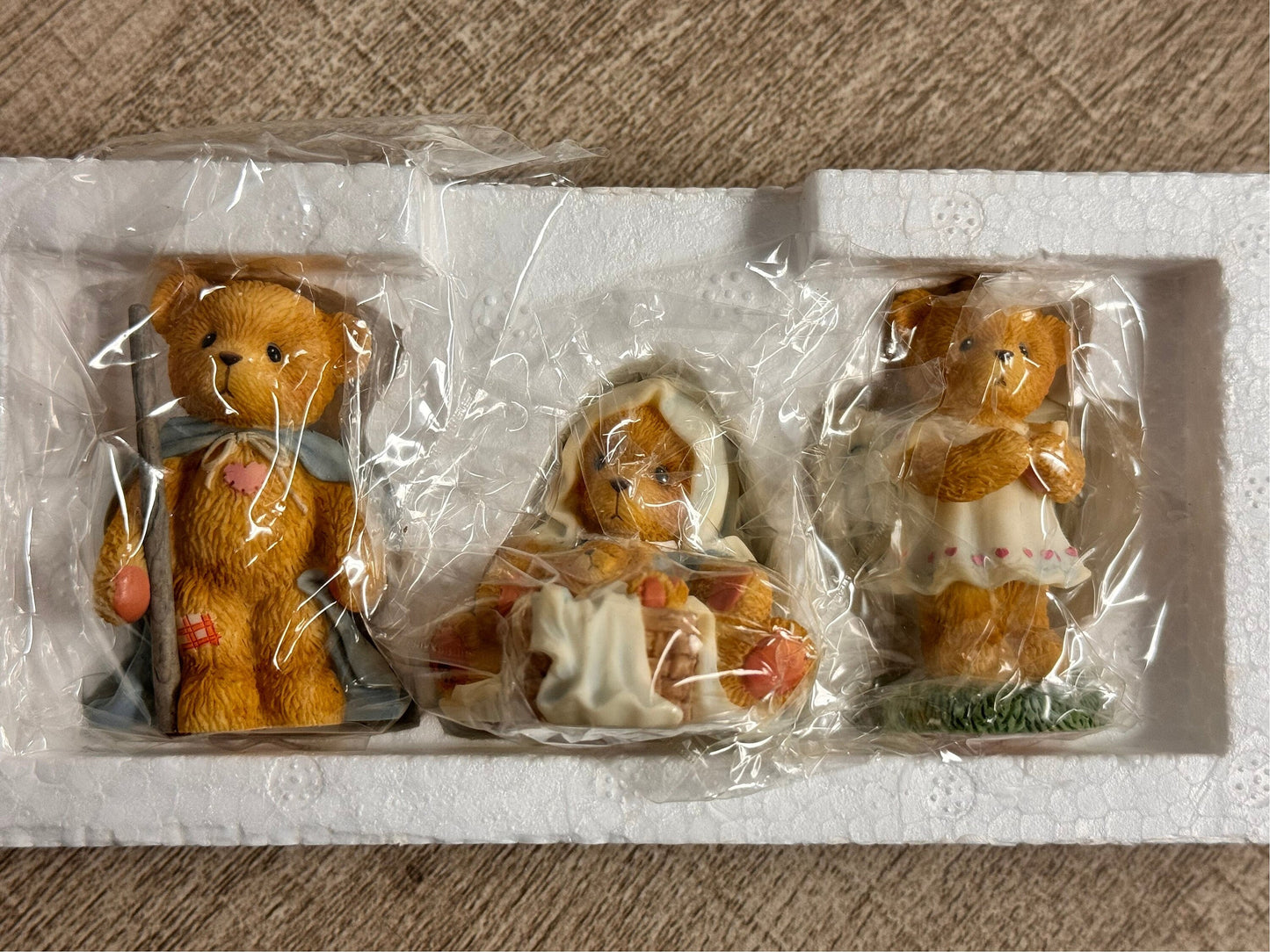 Cherished Teddies 2001 RARE Mini Nativity Set 742899