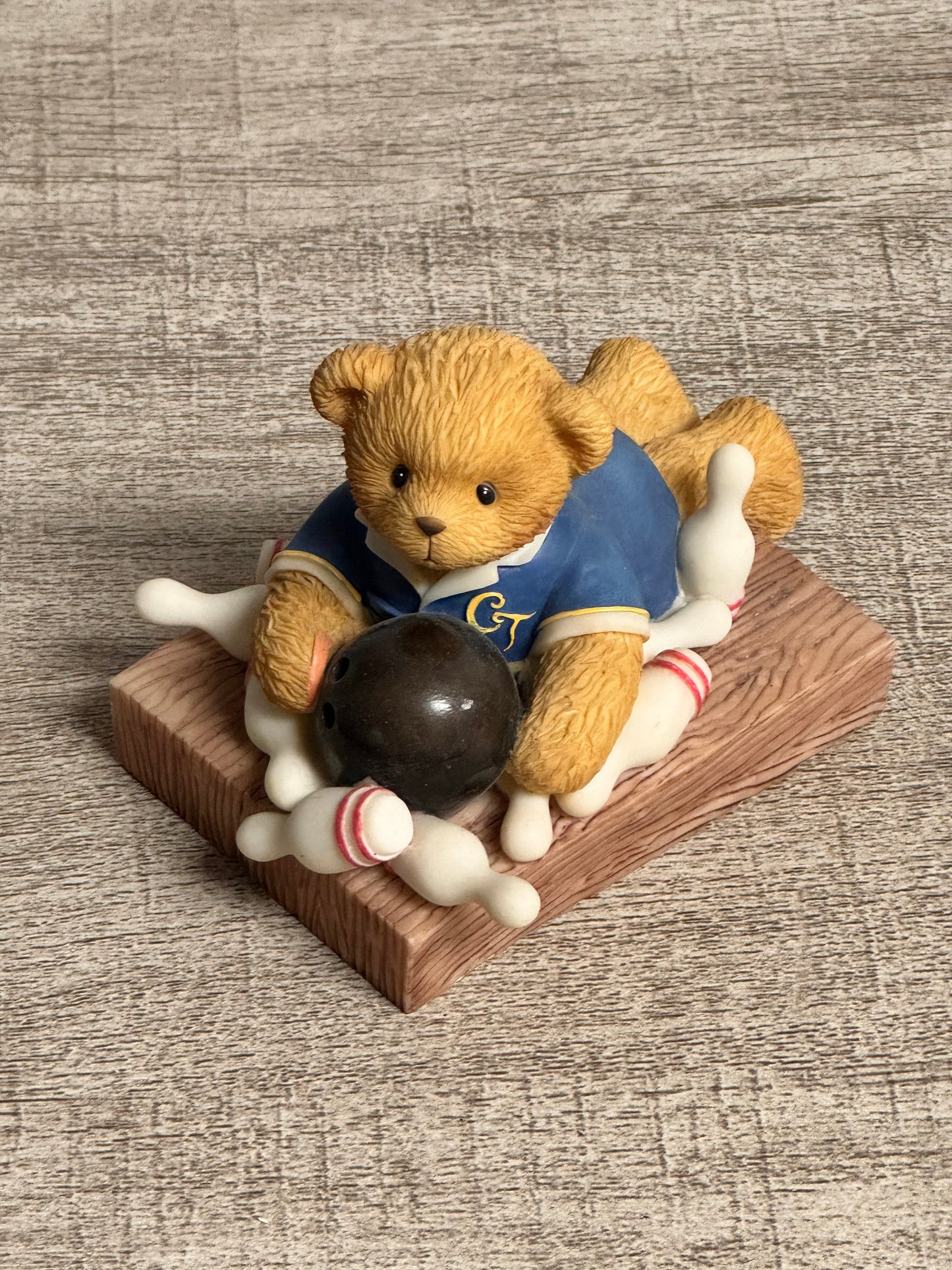 Cherished Teddies by Enesco 2000 Bryce I Scored A Strike When I Met You 731870