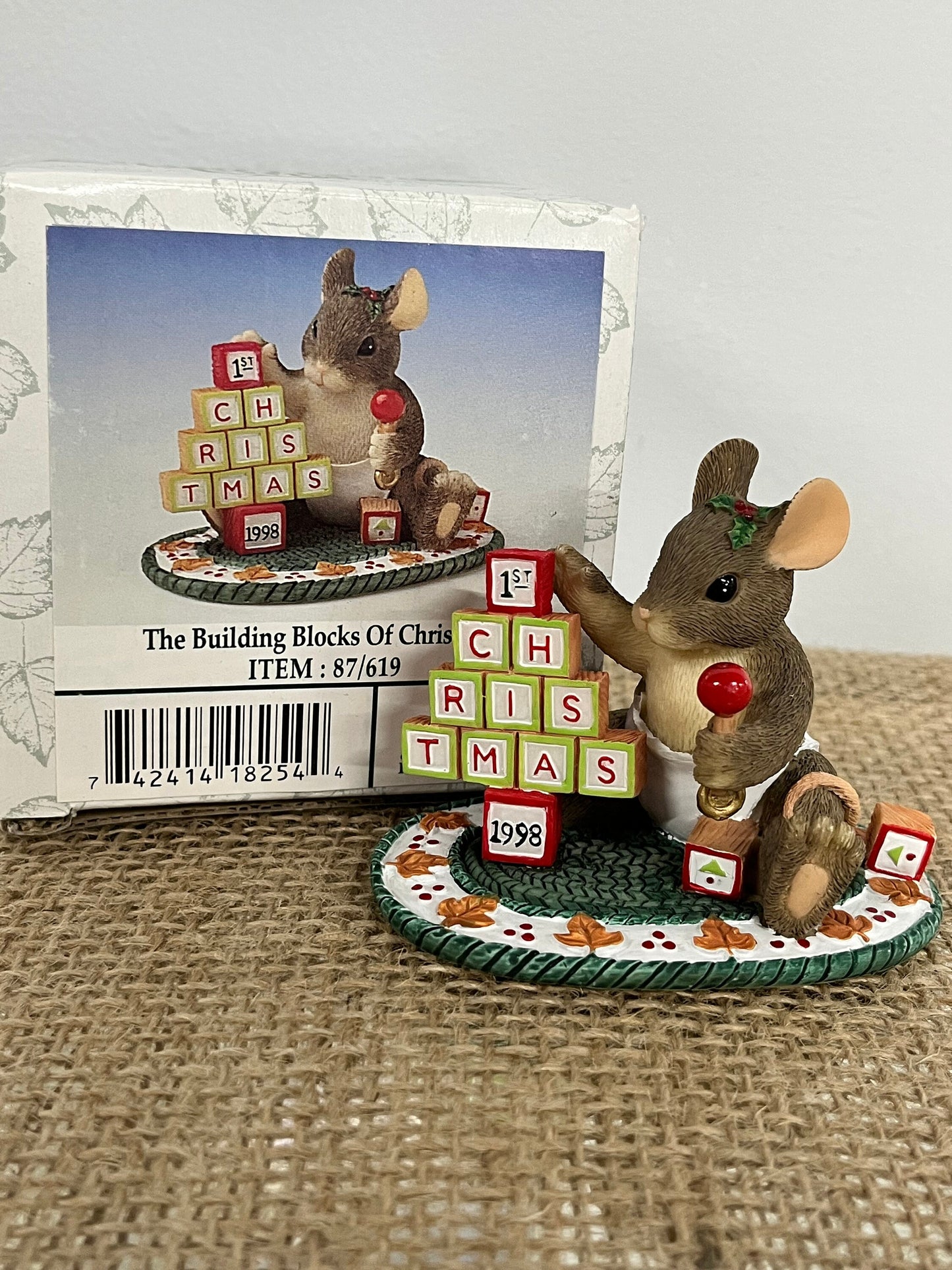 Charming Tails The Building Blocks Of Christmas 87/619