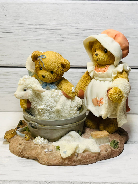 NIB 2001 Cherished Teddies Deidre And Delilah And Timothy 847348