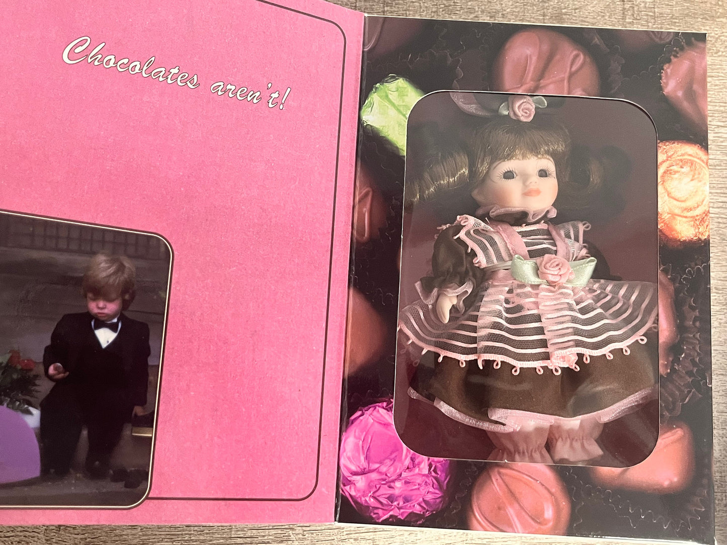 New In Box Marie Osmond Doll Greeting Card Valentine's Day