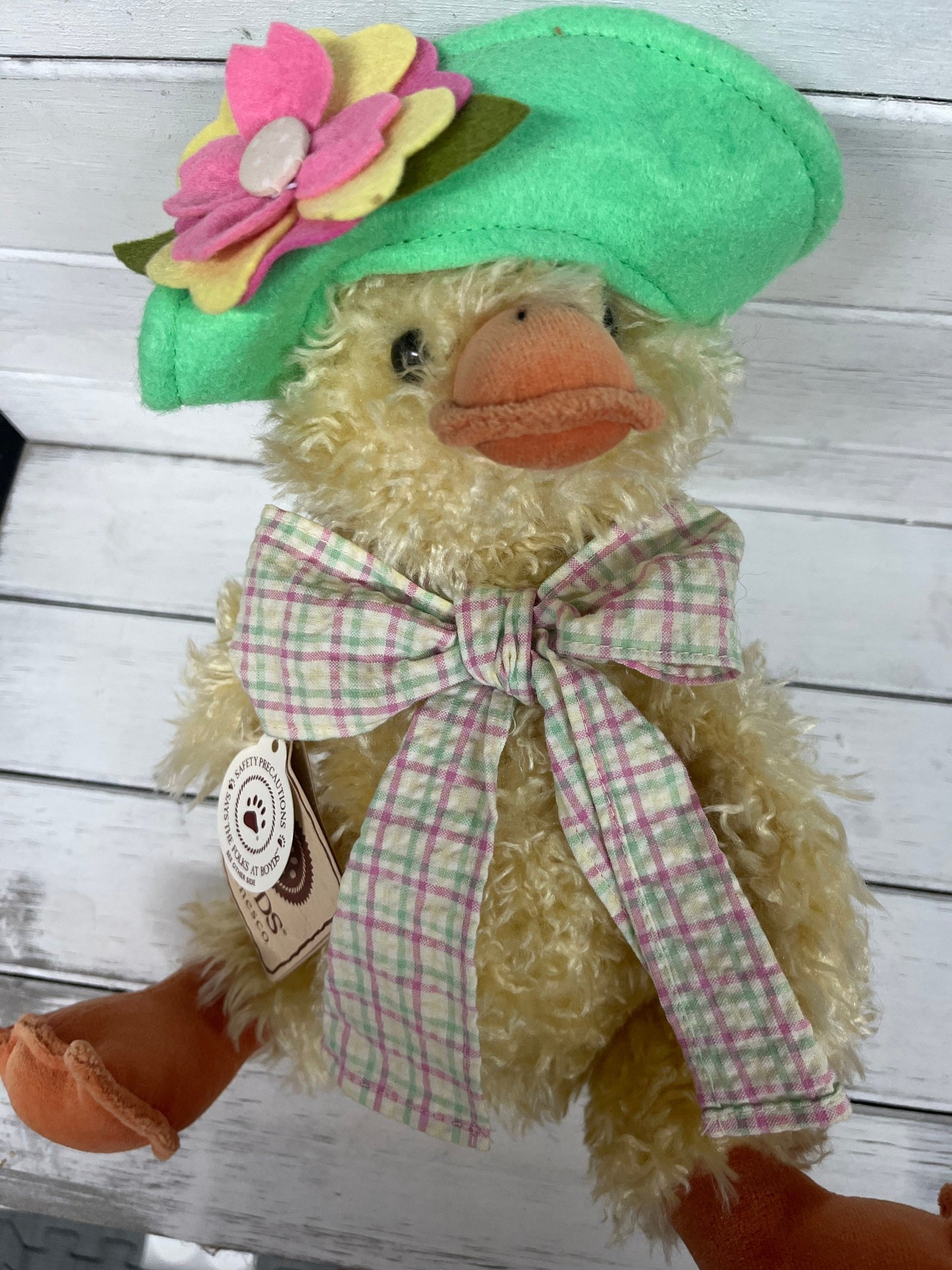 New Boyds Bears Plush Emily Dailey Waddlemuch Duck 4032075