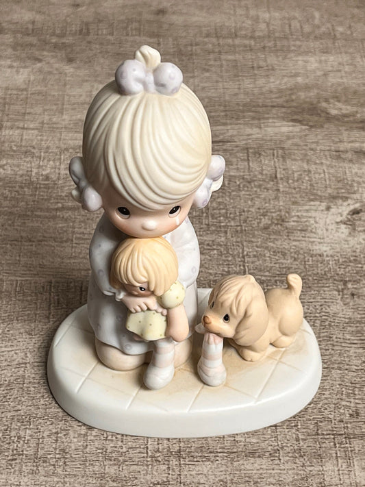 Precious moments by enesco 1988 something's missing when you're not around 105643