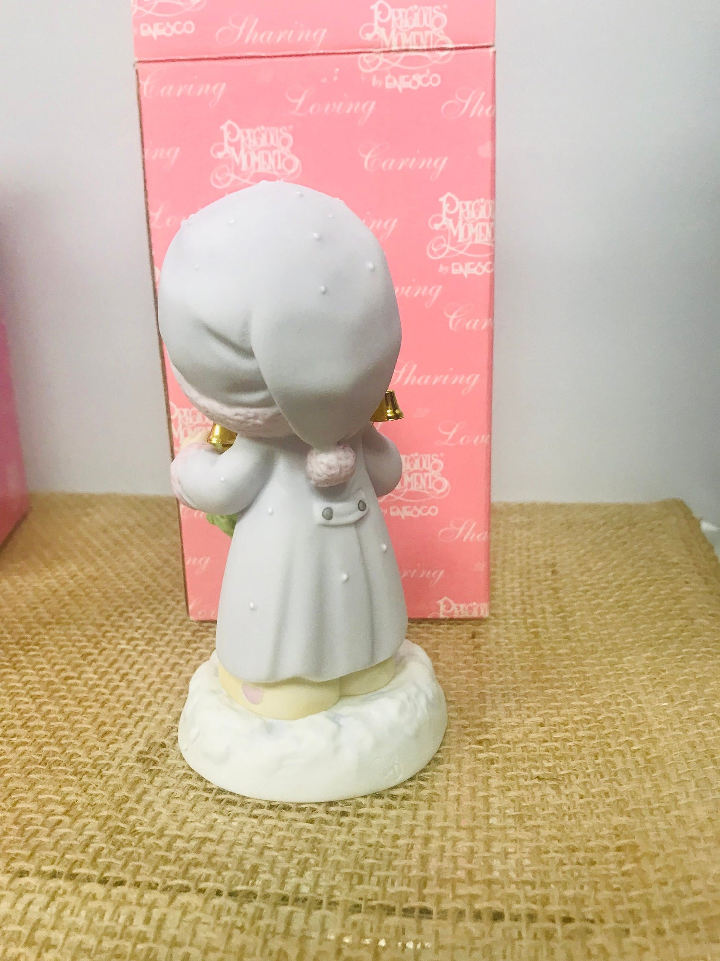 New in box precious moments merry christ-miss 10421