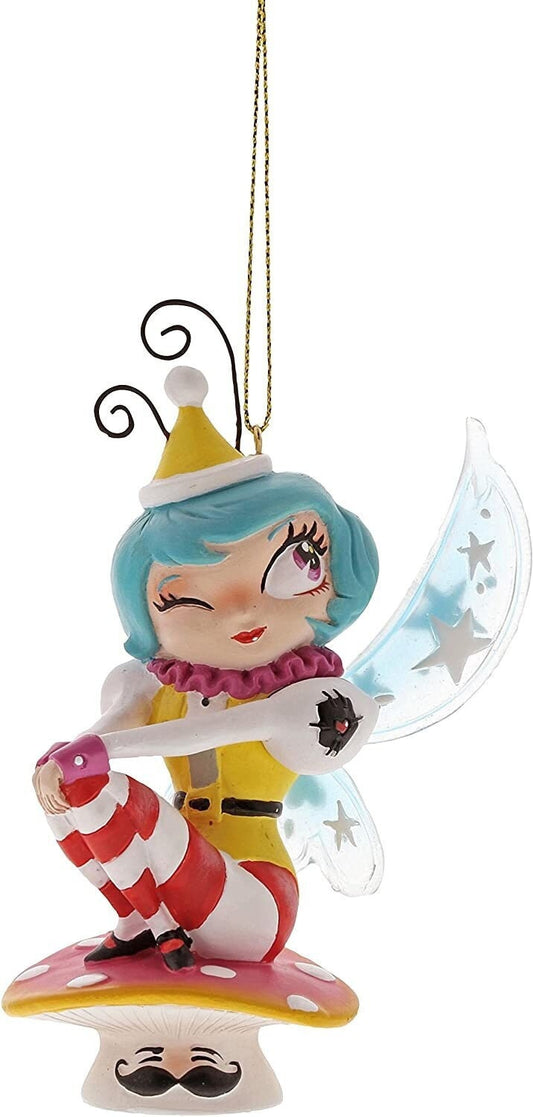 The world of miss mindy mushroom fairy ornament 4059023