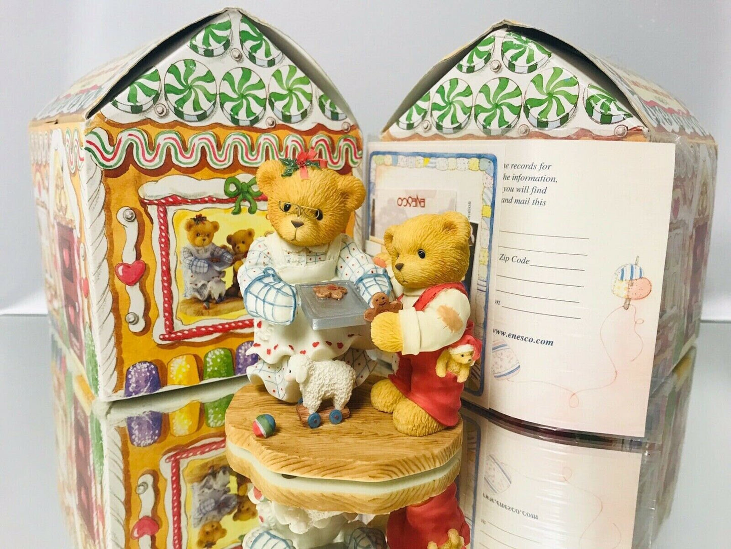 Cherished teddies pamela and grayson a dash of love to warm your heart 352616