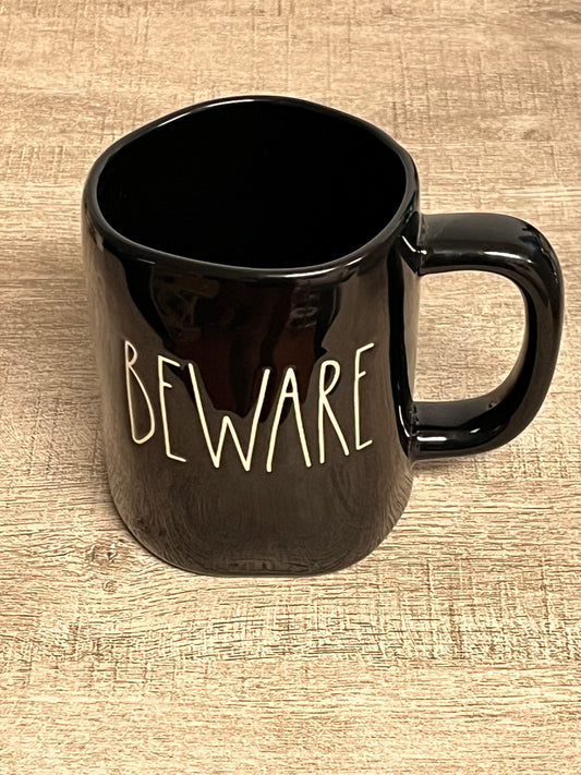 New Rae Dunn Halloween BEWARE Mug