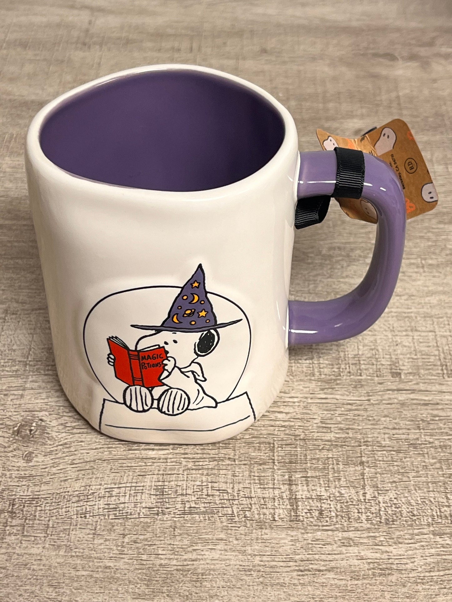 New Rae Dunn Halloween Magic Potion - Peanuts Snoopy Mug