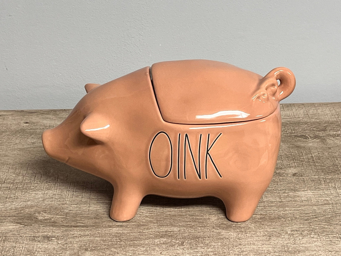 New Rae Dunn Farm Pig Cookie / Treat Jar