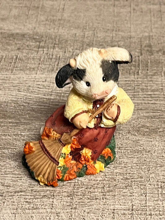 Mary Moo Moos by Enesco 1996 November Moo Autumn Be In Pictures 257567