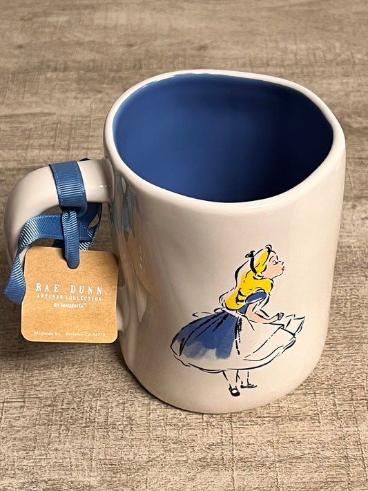 New Rae Dunn Disney Alice in Wonderland Mug