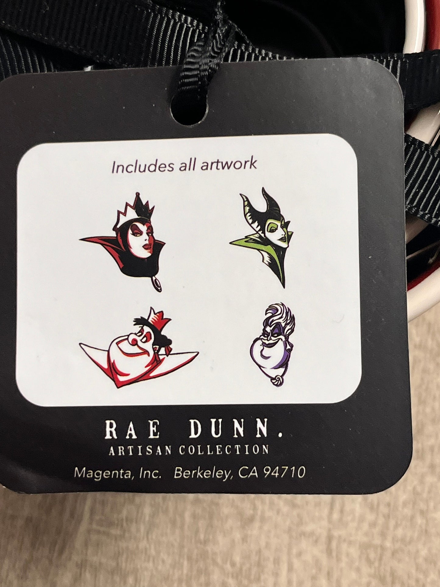 New Rae Dunn Disney Villains Measuring Cup with Handle Set of 4